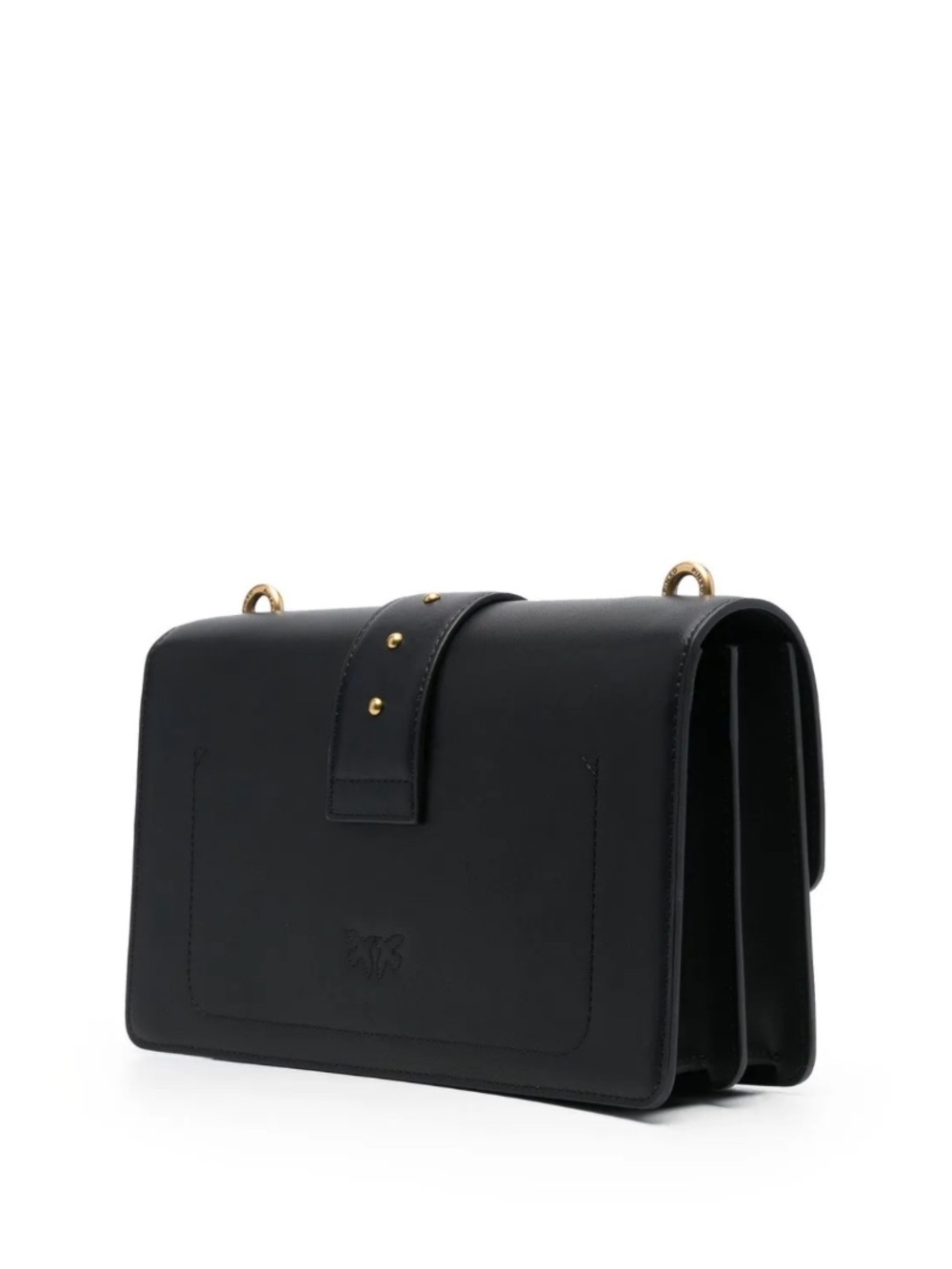 PINKO Love One leather crossbody bag Leather with Gold Bird Ring - Picture 2 of 7